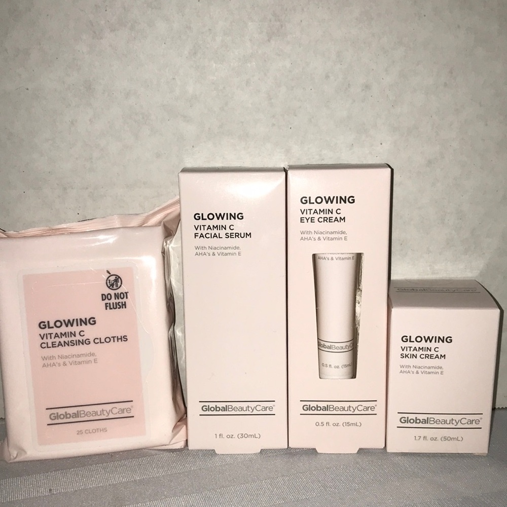 Global Beauty Care Glowing Vitamin C Skincare Set